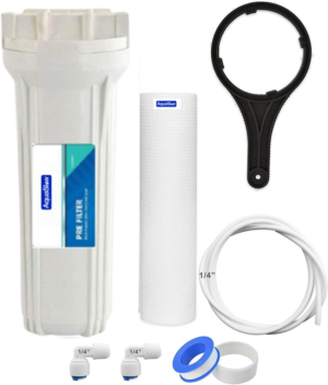 Aquaslow prefilter for RO